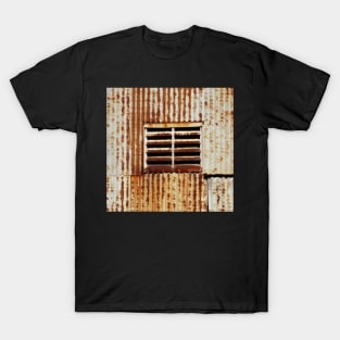 Rusty corrugated wall, Ivanhoe T-Shirt